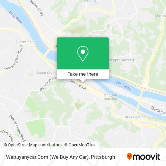 Mapa de Webuyanycar.Com (We Buy Any Car)