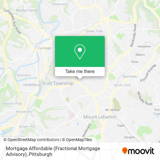 Mortgage Affordable (Fractional Mortgage Advisory) map