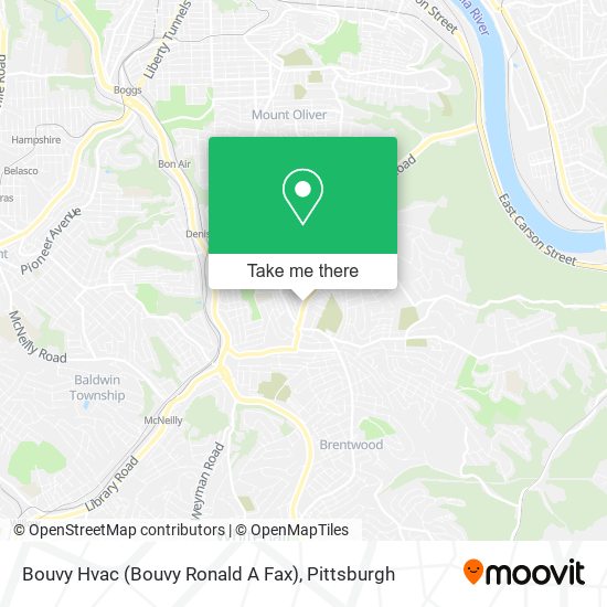 Bouvy Hvac (Bouvy Ronald A Fax) map