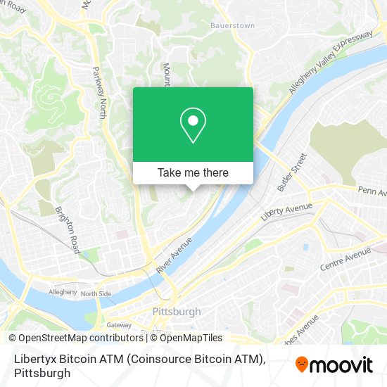 Mapa de Libertyx Bitcoin ATM (Coinsource Bitcoin ATM)