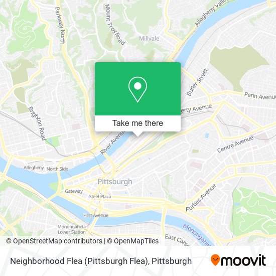 Neighborhood Flea (Pittsburgh Flea) map