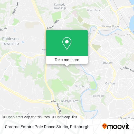 Mapa de Chrome Empire Pole Dance Studio