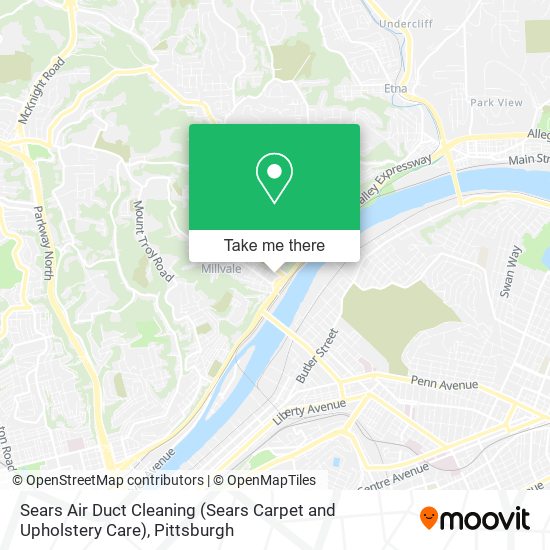 Mapa de Sears Air Duct Cleaning (Sears Carpet and Upholstery Care)