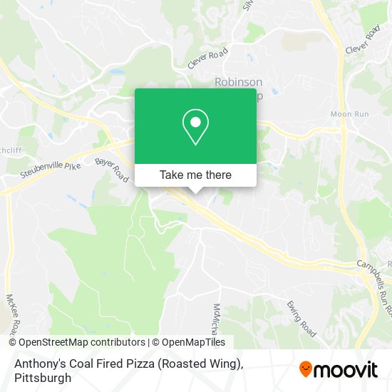 Anthony's Coal Fired Pizza (Roasted Wing) map