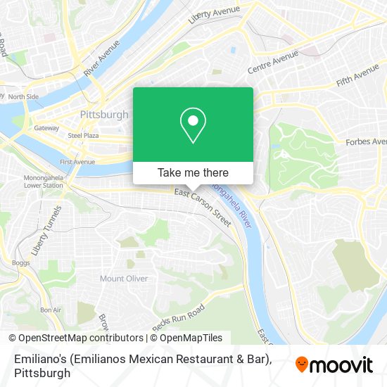 Mapa de Emiliano's (Emilianos Mexican Restaurant & Bar)