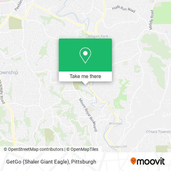 GetGo (Shaler Giant Eagle) map