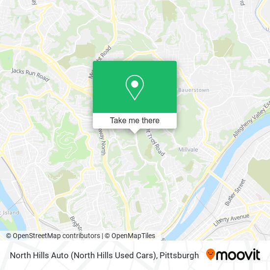 North Hills Auto (North Hills Used Cars) map