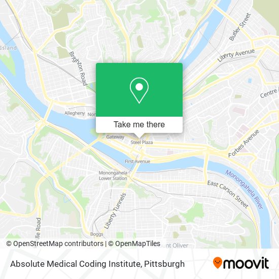 Absolute Medical Coding Institute map