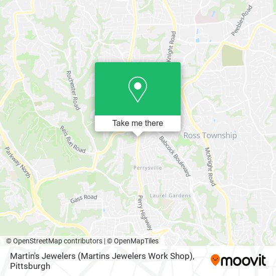 Martin's Jewelers (Martins Jewelers Work Shop) map