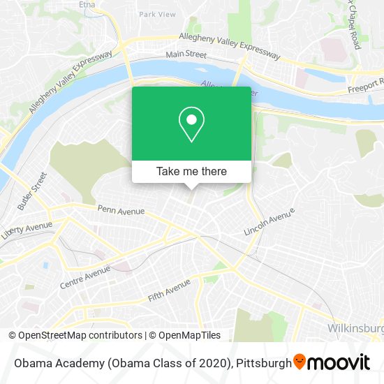 Mapa de Obama Academy (Obama Class of 2020)
