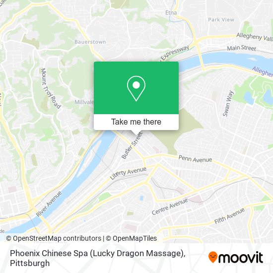 Phoenix Chinese Spa (Lucky Dragon Massage) map