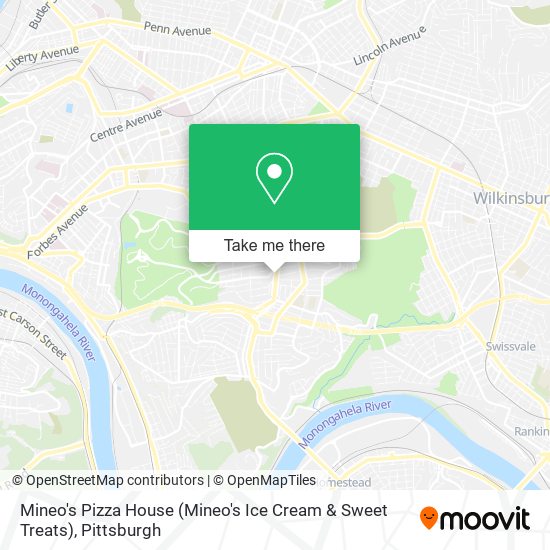Mineo's Pizza House (Mineo's Ice Cream & Sweet Treats) map