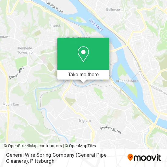 General Wire Spring Company (General Pipe Cleaners) map