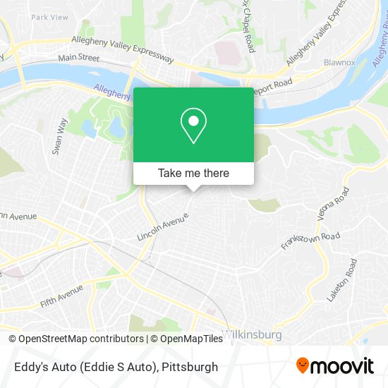 Eddy's Auto (Eddie S Auto) map