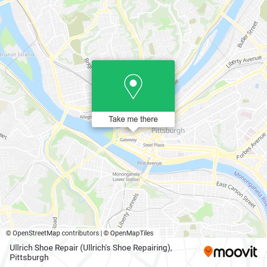 Mapa de Ullrich Shoe Repair (Ullrich's Shoe Repairing)