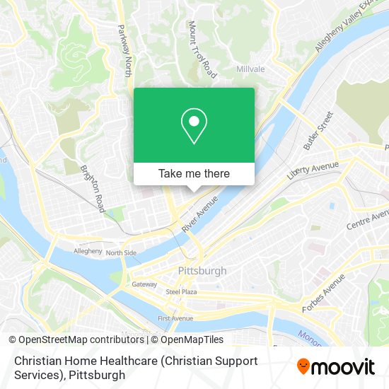 Mapa de Christian Home Healthcare (Christian Support Services)