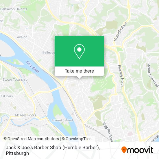Mapa de Jack & Joe's Barber Shop (Humble Barber)