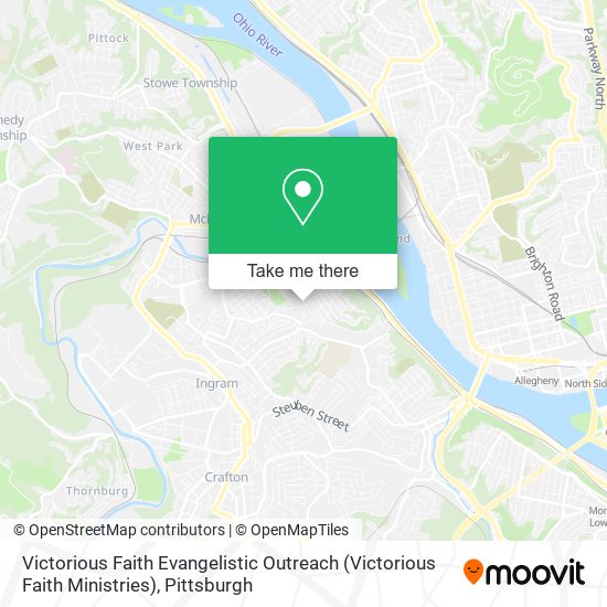 Mapa de Victorious Faith Evangelistic Outreach (Victorious Faith Ministries)