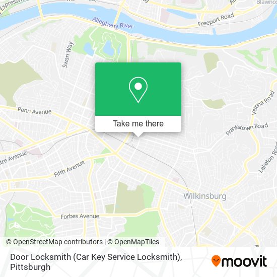 Door Locksmith (Car Key Service Locksmith) map