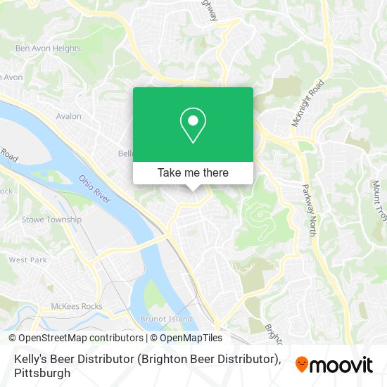 Kelly's Beer Distributor (Brighton Beer Distributor) map