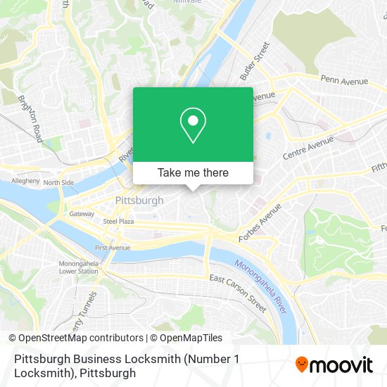 Mapa de Pittsburgh Business Locksmith (Number 1 Locksmith)