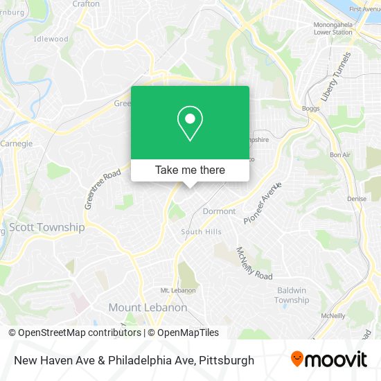 Mapa de New Haven Ave & Philadelphia Ave