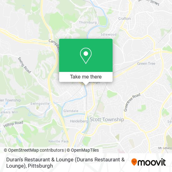 Mapa de Duran's Restaurant & Lounge (Durans Restaurant & Lounge)