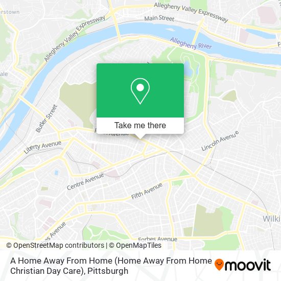 Mapa de A Home Away From Home (Home Away From Home Christian Day Care)