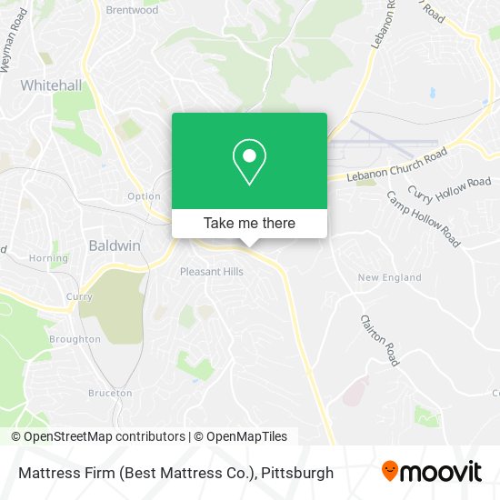 Mattress Firm (Best Mattress Co.) map