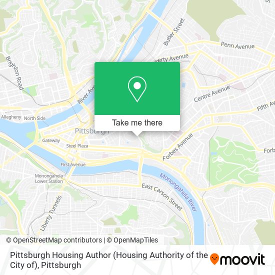 Pittsburgh Housing Author (Housing Authority of the City of) map
