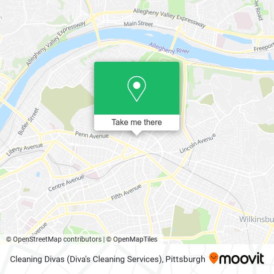 Cleaning Divas (Diva's Cleaning Services) map