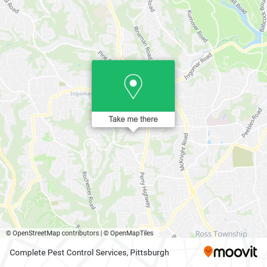 Complete Pest Control Services map