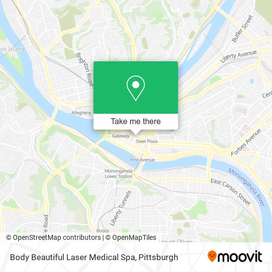 Mapa de Body Beautiful Laser Medical Spa