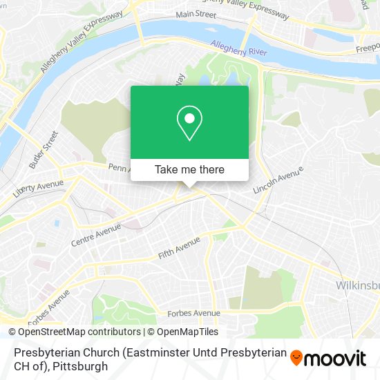 Mapa de Presbyterian Church (Eastminster Untd Presbyterian CH of)