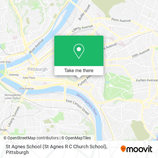 St Agnes School (St Agnes R C Church School) map