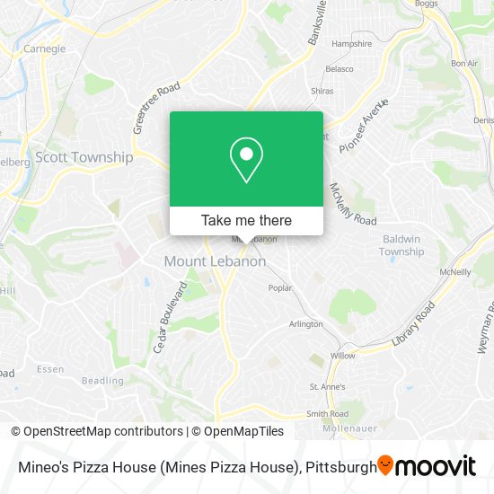 Mineo's Pizza House (Mines Pizza House) map