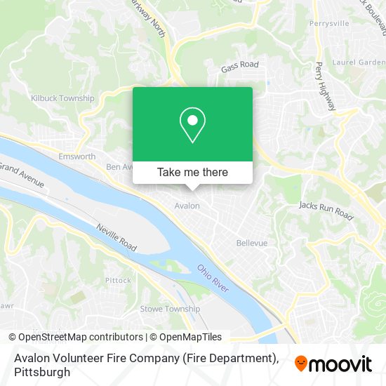 Mapa de Avalon Volunteer Fire Company (Fire Department)