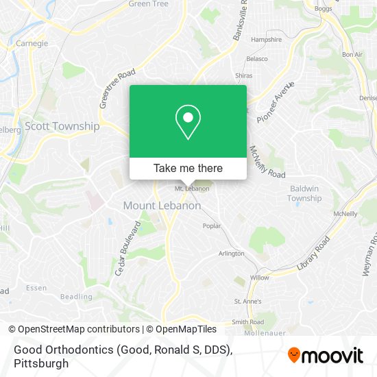 Good Orthodontics (Good, Ronald S, DDS) map