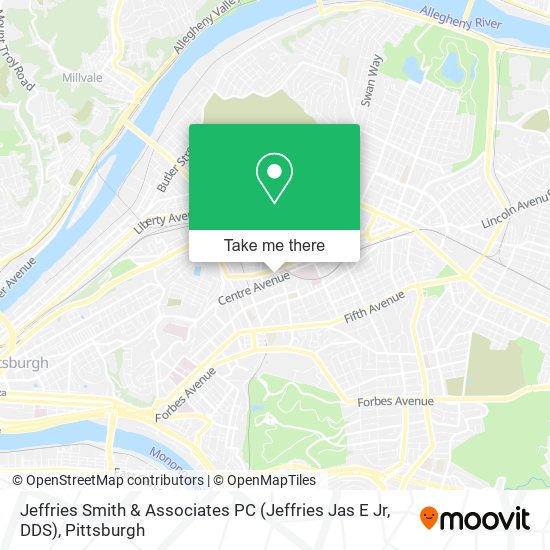 Jeffries Smith & Associates PC (Jeffries Jas E Jr, DDS) map