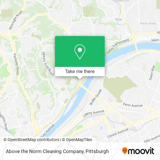 Above the Norm Cleaning Company map