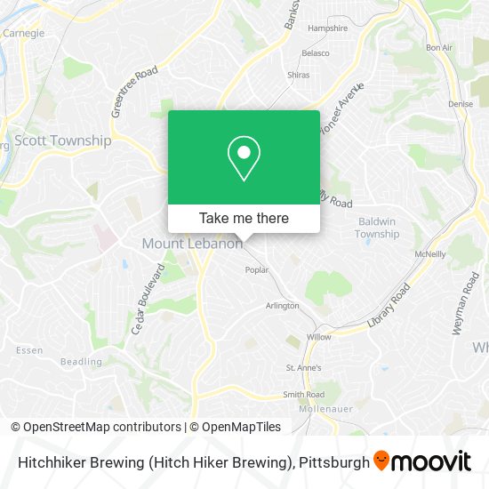 Hitchhiker Brewing (Hitch Hiker Brewing) map