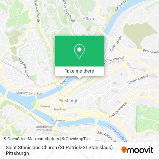Mapa de Saint Stanislaus Church (St Patrick-St Stanislaus)