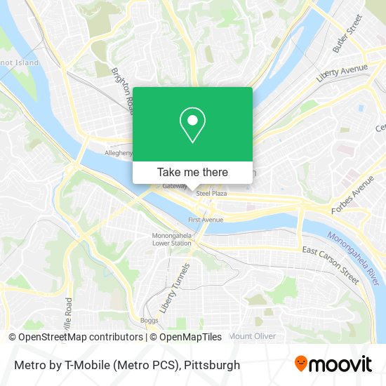 Metro by T-Mobile (Metro PCS) map