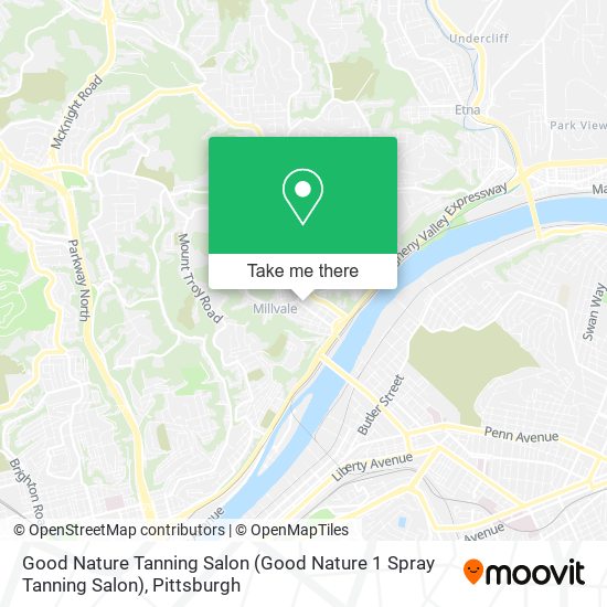 Good Nature Tanning Salon (Good Nature 1 Spray Tanning Salon) map