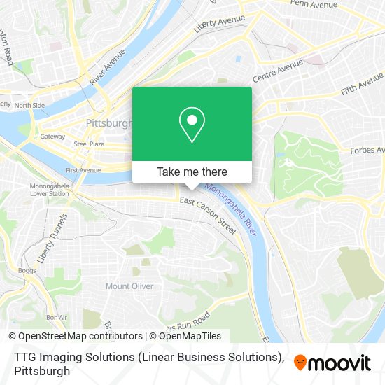 TTG Imaging Solutions (Linear Business Solutions) map
