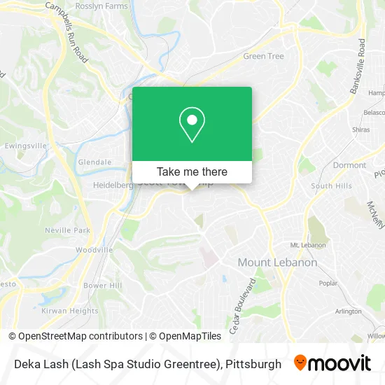 Deka Lash (Lash Spa Studio Greentree) map