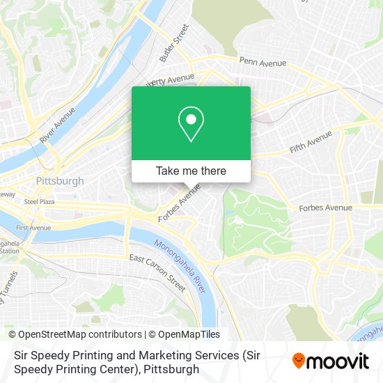 Sir Speedy Printing and Marketing Services (Sir Speedy Printing Center) map