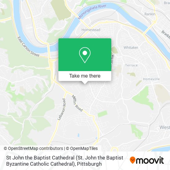 St John the Baptist Cathedral (St. John the Baptist Byzantine Catholic Cathedral) map