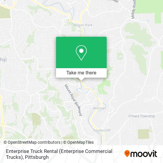 Mapa de Enterprise Truck Rental (Enterprise Commercial Trucks)