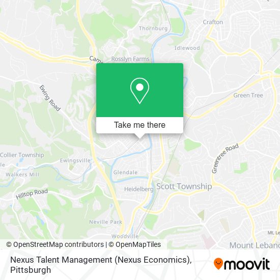 Nexus Talent Management (Nexus Economics) map